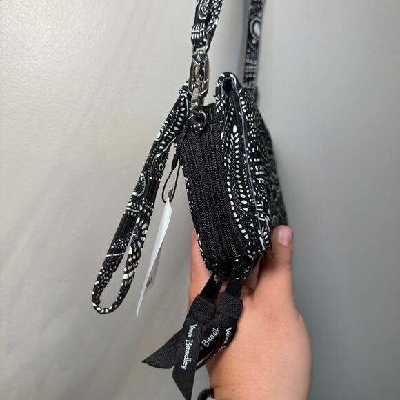 Vera Bradley Stellar Paisley Print RFID 3 In One Crossbody Bag Purse - Picture 6 of 9